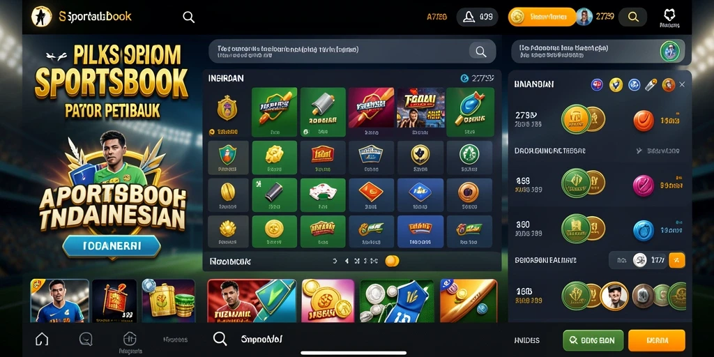 Screenshot utama 2739 yang menampilkan pengalaman taruhan olahraga.