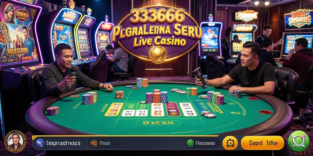Tampilan permainan langsung yang menarik di 333666.