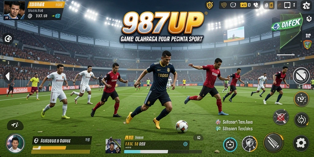 Gameplay seru 987UP dengan grafik menawan dan interaksi sosial.