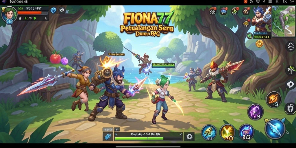 Tampilan gameplay RPG yang menantang dan menarik.