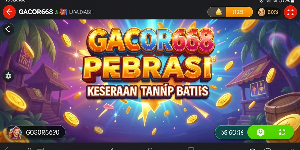 Tampilan gameplay slot yang menarik di GACOR668.