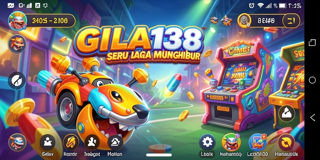 Screenshot GILA138 menampilkan aksi gameplay Arcade yang mengasyikkan.