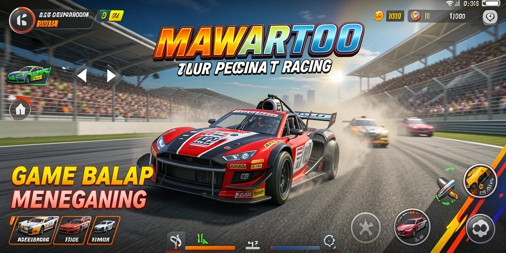 Tampilan gameplay <strong>MAWARTOTO</strong> yang mendebarkan dan menantang.