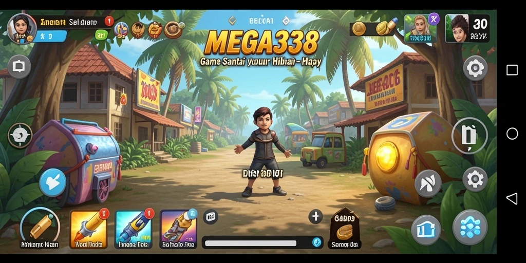 Gameplay yang menarik dan penuh tantangan dalam MEGA338.