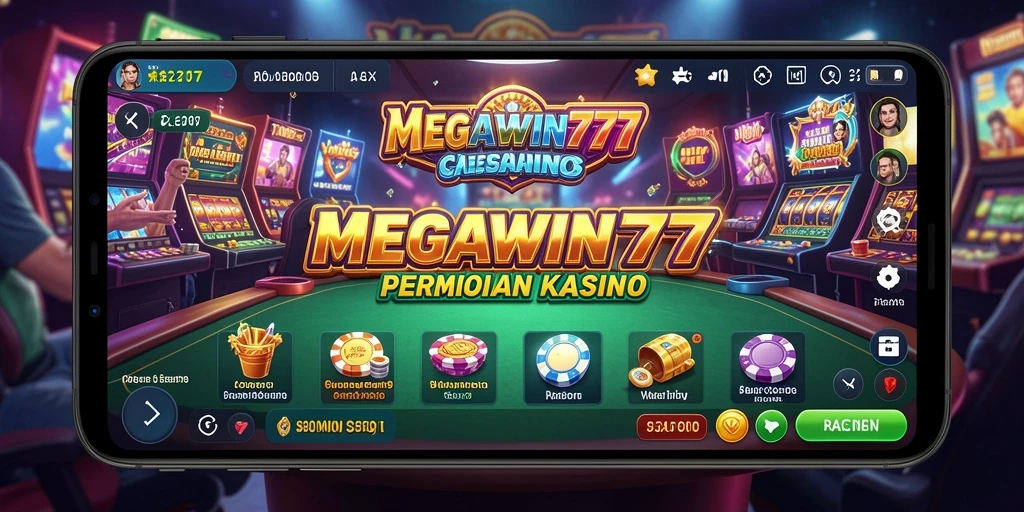 Tampilan gameplay MEGAWIN777 yang menawan dan interaktif.